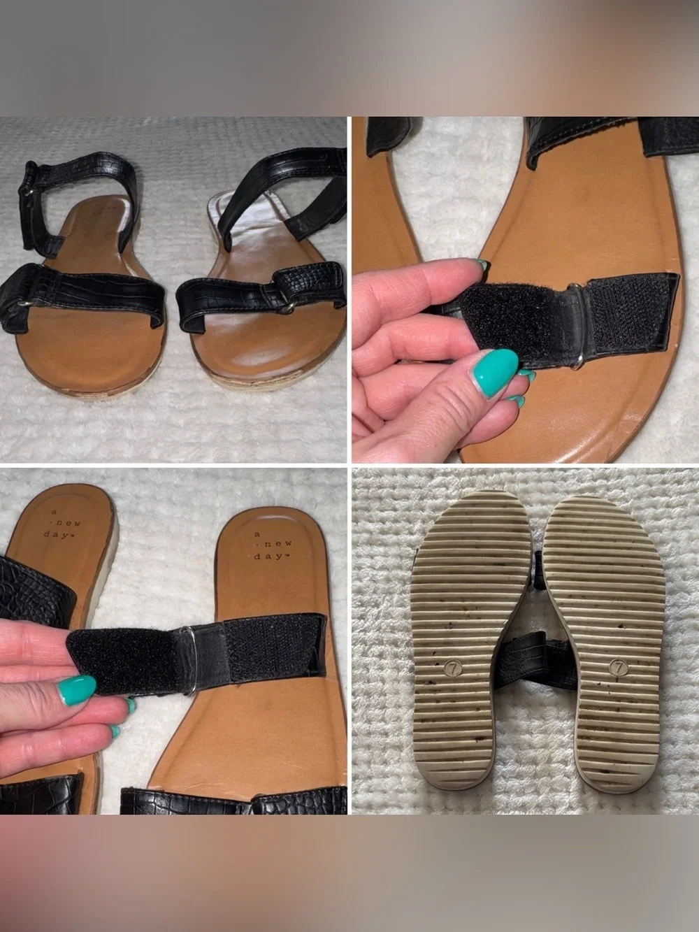 👡 Women’s Sandal Bundle | 4 Pairs | Size 7